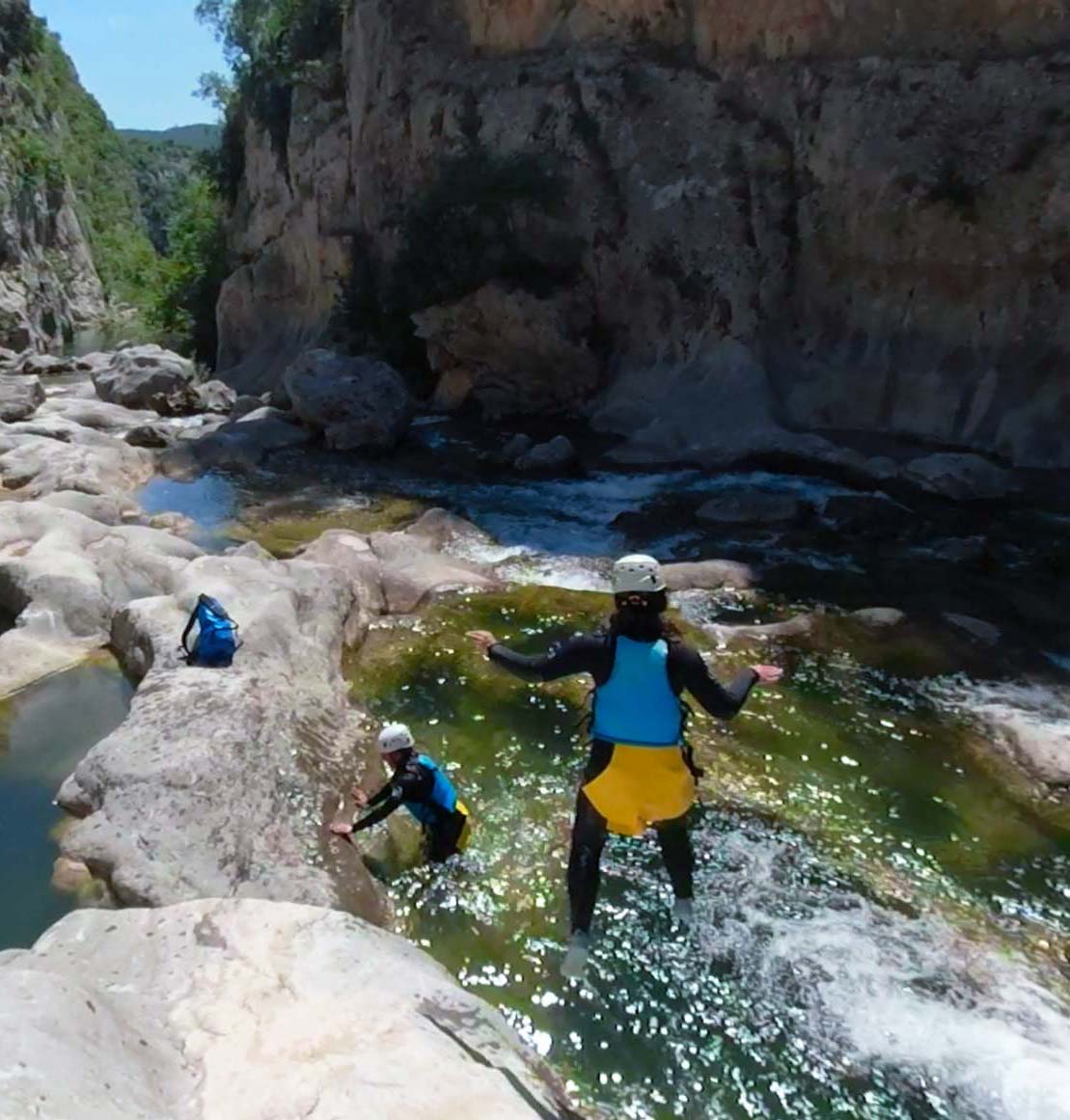 Canyoning down the Cetina River