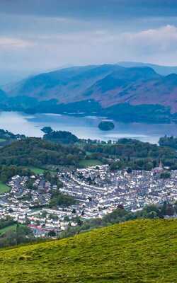 A view of Keswick in the Lake District